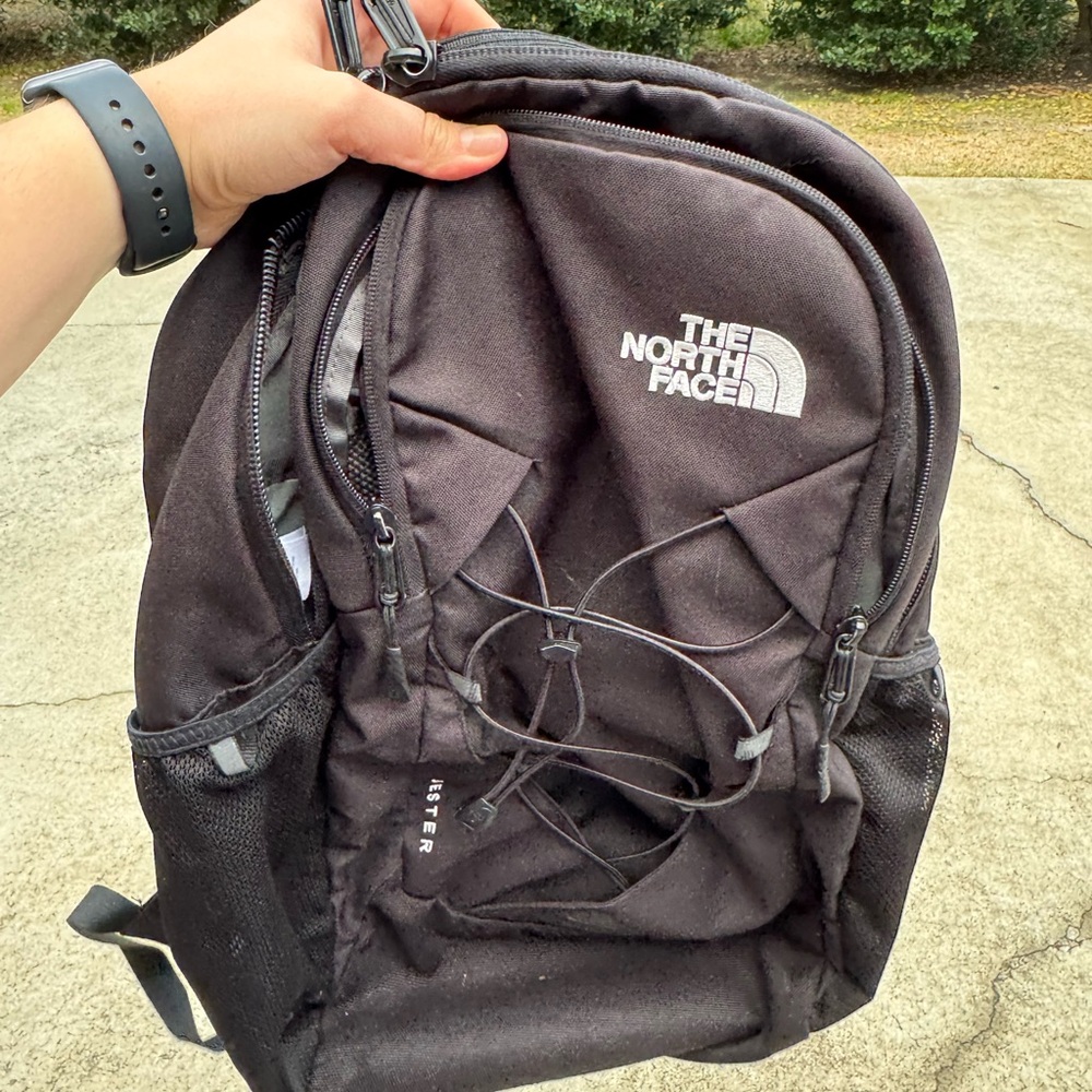 The North Face Black Backpack jester